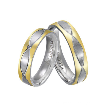 Wedding Promise Eternal Love Stainless Steel Jewelry Ring